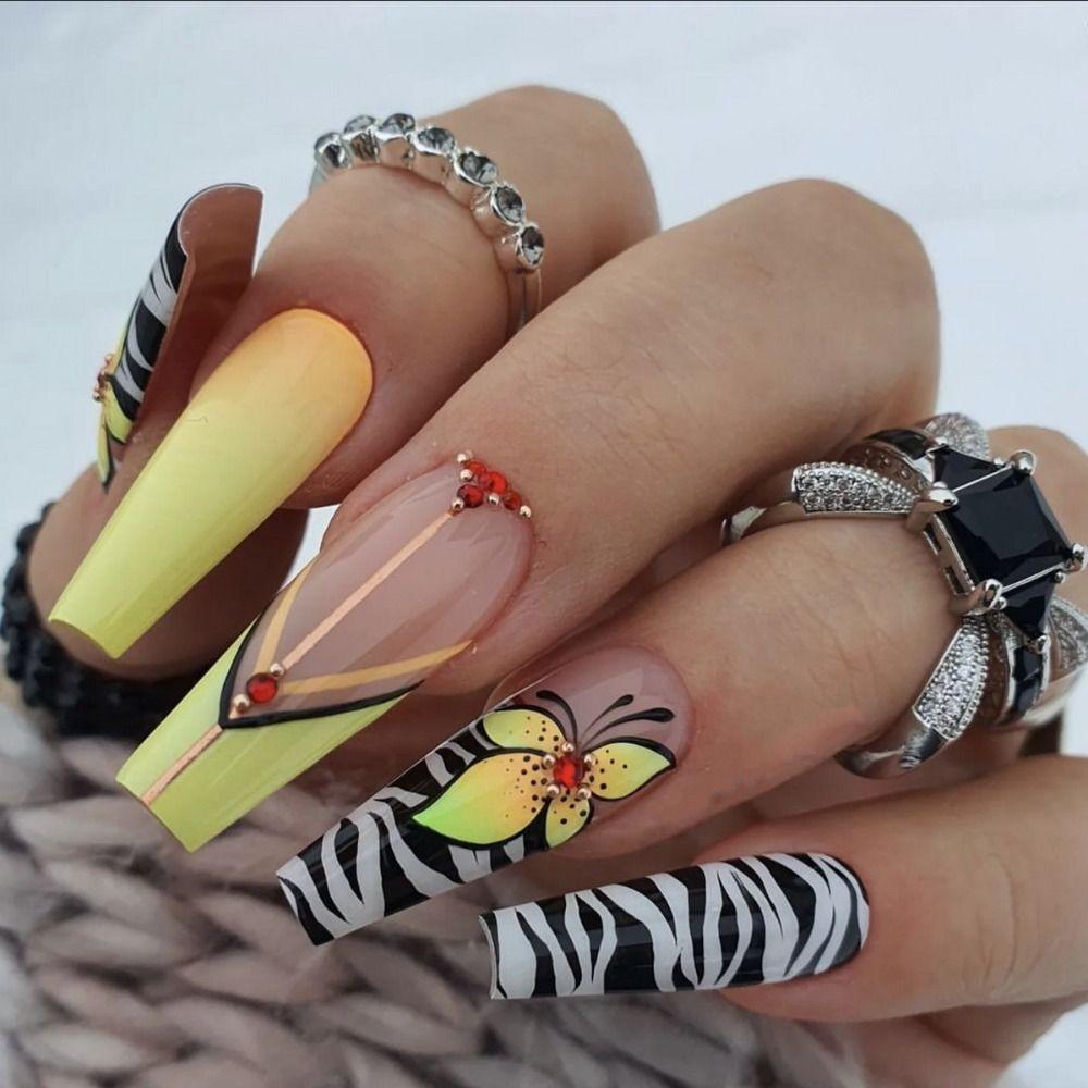 

Кончики для ногтей Маникюрный пресс на ногтях Накладные ногти своими руками Носимая балерина Полный чехол