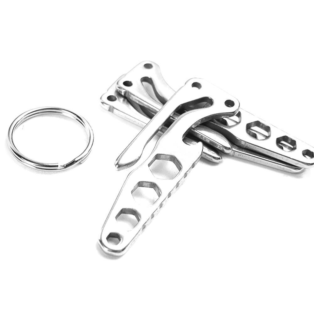 Buy Multifunctional Pocket Key Clip EDC Mini Tool Bottle Opener Hexagon