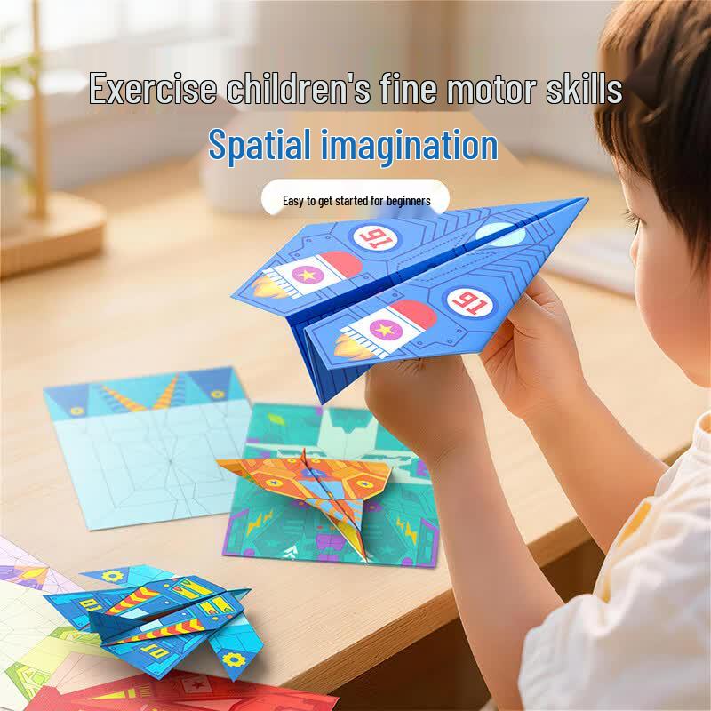 Star Boat Paper Airplane Origami Kit