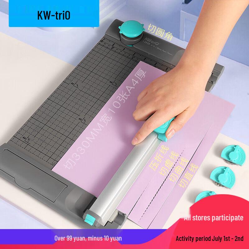 KW-triO 5-in-1 Multi-Function A4 Paper Trimmer