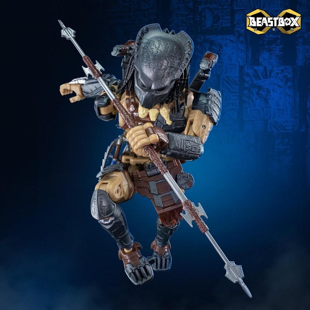 52TOYS BeastBox Infinity Series IB-17 Wolf Predator Transforming Action Figure Painted Highly Articulated Mecha Robot Cube Suitable As Gift for