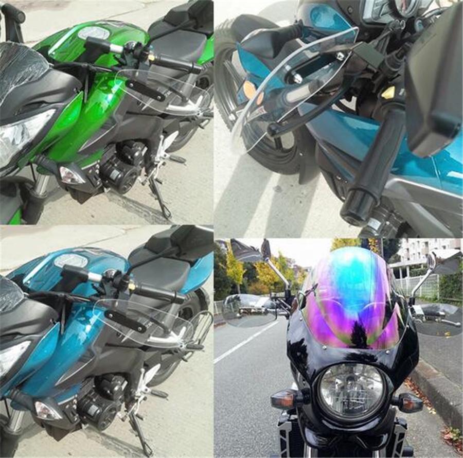 FOR Qianjiang Huanglong Refit Handlebar Shield Windshield Hand Guard Motorcycle