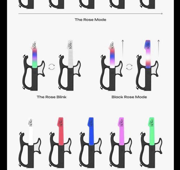 THE ROSE OFFICIAL LIGHT STICK Ver. 2