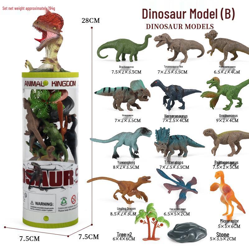 Mini Dinosaur, Insect, and Marine Animal Toys for Kids