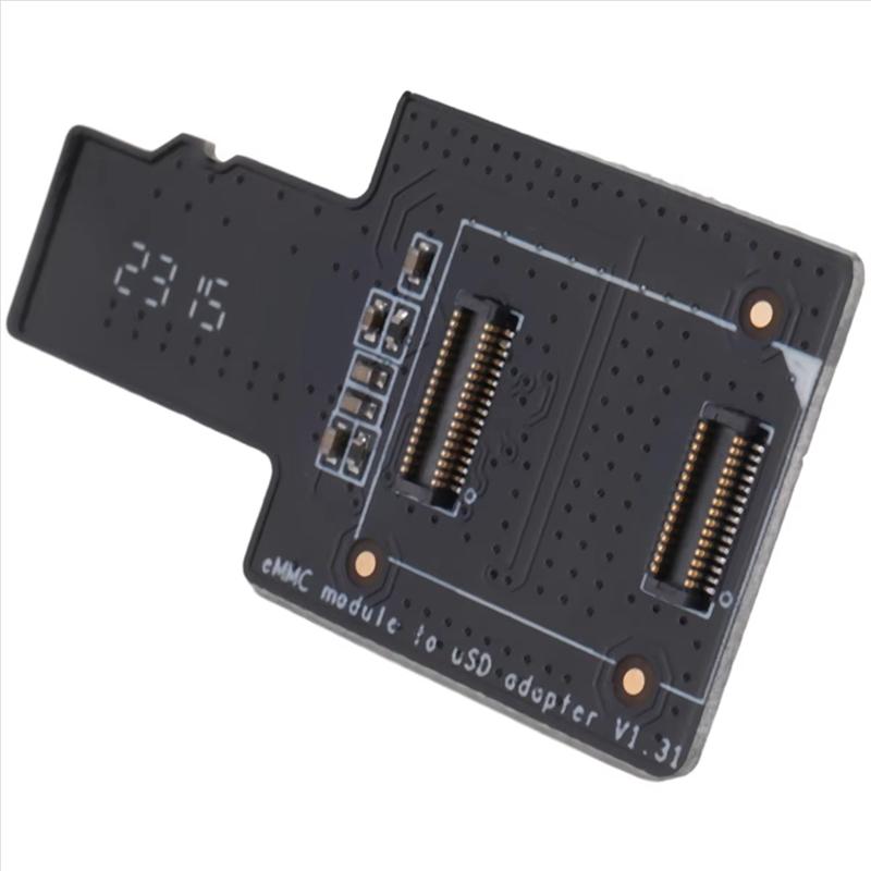 DONQ-EMMC To USD Board EMMC To USD Adapter Board EMMC TF Card Burning Board Modules For ROCK PI 4A/4B