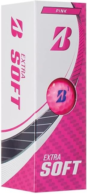 Golfboll EXTRA MJUK 2023 års modell med bonusdussin (2 rosa)