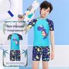 Youyou Kids' Dinosaur Quick-Dry Split Swimsuit Set