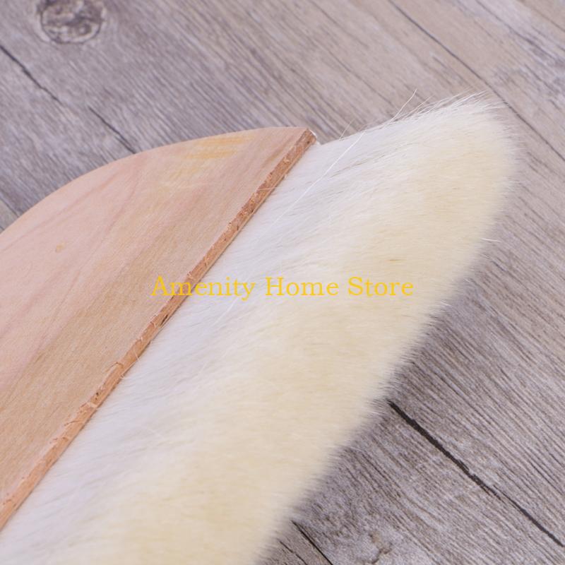 

F26C 8in Wooden Handle Art Supplies Watercolor Brush Goat Hair Hake Brush Paint Brush белый