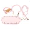 1Set Handmade Bag Bottom Flap Cover Hardware Package Accessories For Bags Diy HandBag Shloulder Straps For Diy Women Backpack
