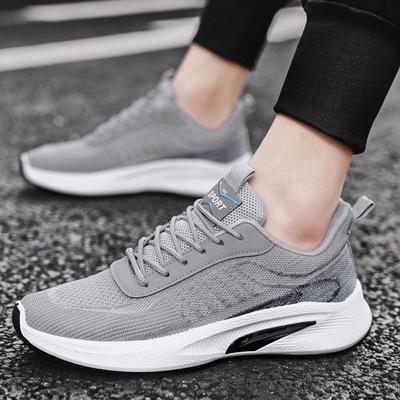 Verão novo respirável sapatos casuais moda sapatos esportivos 2023 novos tênis de corrida antiderrapante sola macia sapatos de malha sapatos masculinos