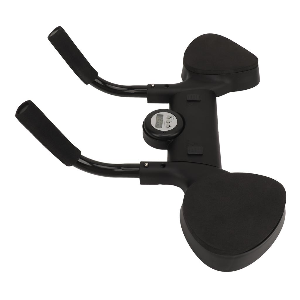 Plank Support Trainer Thickened Elbow Pads Anti Slip Sweat Absorbent with Timer Flat Support