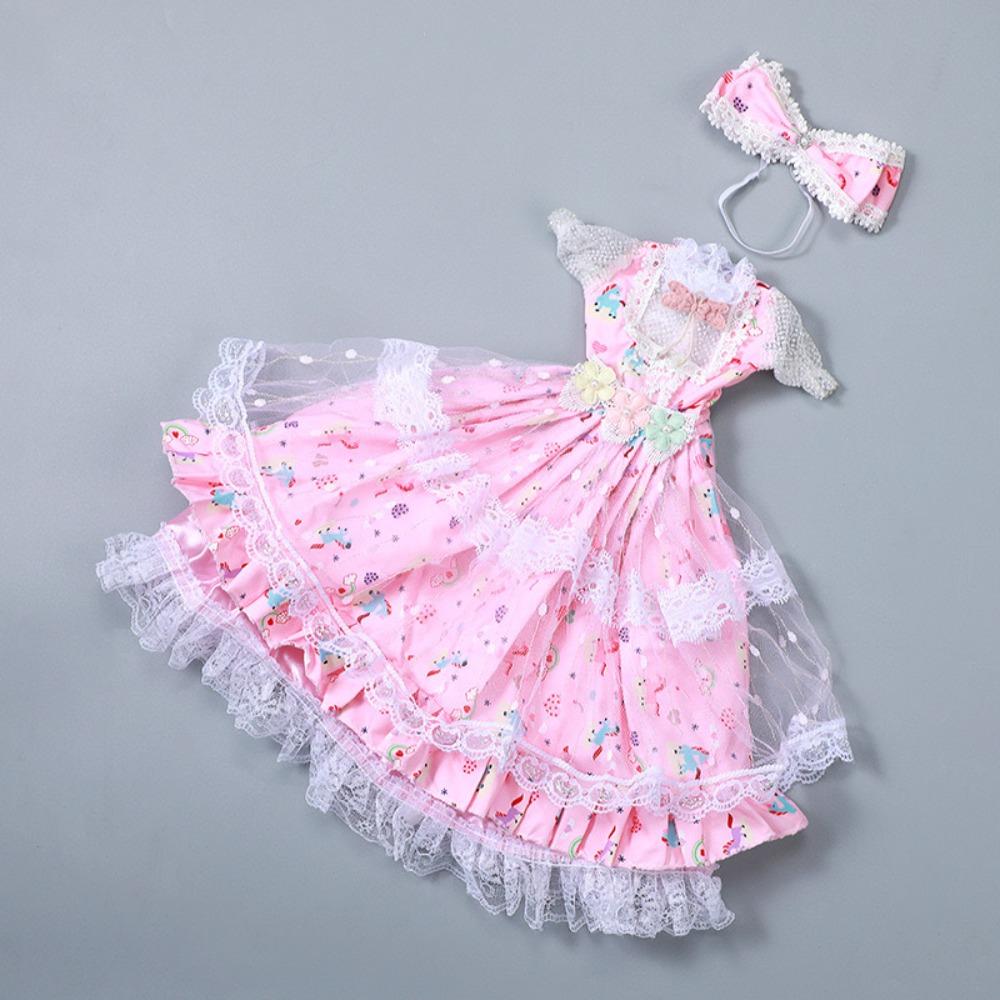 Nice-looking 60cm Princess Suspender Dress Classical 60cm BJD Doll Dress  1/3 Doll