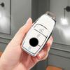 Shell Fob For Mercedes Benz A C E S G Class GLC CLE CLA W222 X167 W177 W205 W213 AMG 2/3/4Buttons TPU Car Remote Key Case Cover