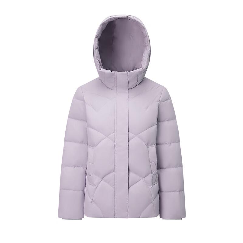 Qianrengang Women's 2025 Autumn/Winter Hooded Down Jacket Y309175Y