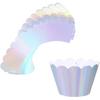 48 Pcs Rainbow Cupcake Liners Cupcake Wrappers Holders Muffin Liners Baking Cups Papers Baking Cups for Wedding Birthday Party Decoration