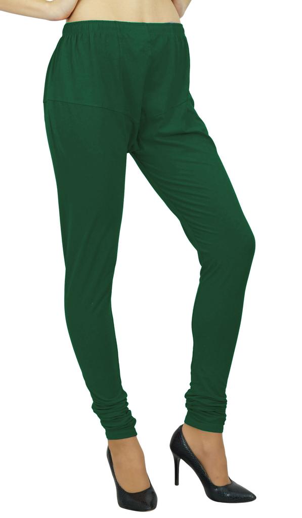Atasi Women's Full Length Soft Cotton Leggings Stretchy Bottom Pants Free