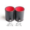Bar Party Dices Game Accessories Dices Box PU Leather Dices Cup Container with 5 Dices for Game Playing Party Favor Toy