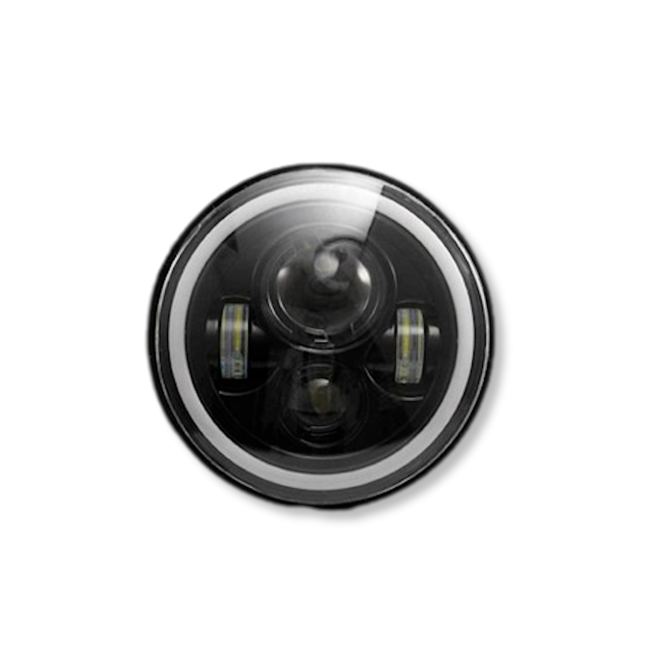 

7 Фара Светодиодная Кольцо Кальмара Дневной Ходовой Огонь Кольцо Света Проектор Указатель Поворота Jimny Rank Wrangler JEEP (1 кусок) Share Style Wide Area