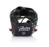 Black Fairtex Headgear Head Guard Super Sparring HG13 Diagonal Vision for Muay Kickboxing (M, Fairtex) - HG3, HG10, Thai, Boxing,