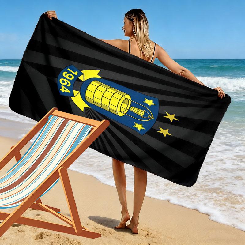 Brøndby IF POSTER Print Beach Towel, Large Soft Quick Dry Towel for Beach Camping Swimming