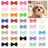 10/20PCS Adorable Ribbed Ribbon Bow Hair Accessories - Hair Tie & Ponytail Headband for Pets & Kids,Cute Hair Ornament