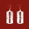 Diy Crystal Irregular Blade-shaped Mold Ear Pendant Drop Glue Mold Keychain Pendant Silicone Mold for Jewelry Making