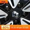 2026 Hot For Renault Interior Stickers For Renault Koleos Captur Kadjar Megane Scenic Arkana Zoe Twingo 4PCS 57mm 60mm Car Wheel SH4U