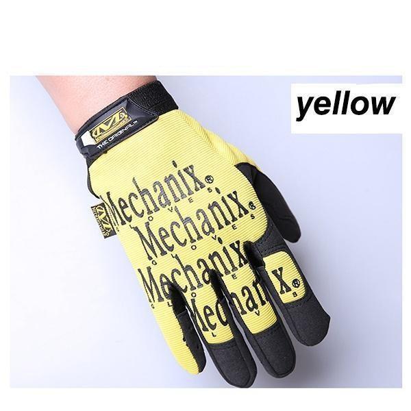 Full Finger Tactical Mechanic Motorcycle Gloves Non-slip Working Mittens