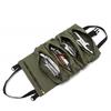 Car Tool Storage Bag Multifunctional Canvas Hanging Tool Roll Up Bag Storage Pouch Tools Tote Carrier Sling Holder