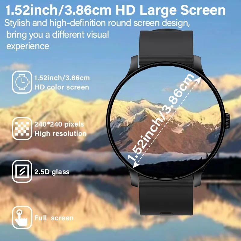 Sports Smart Watch Men Woman Gift Bluetooth Call Sport Heart Rate Fitness Tracker Smartwatch for Android IOS