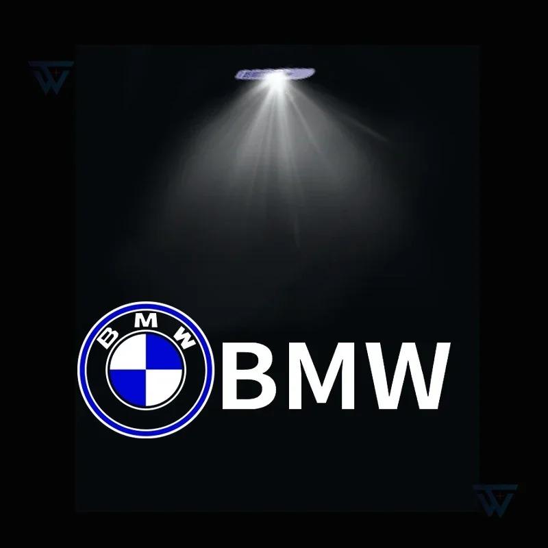 2pcs Car LED Door Projector Welcome Lamp Is Suitable For BMW 1 Series, 3 Series and 8 Series F40 G20 G21 X7 G07 Z4 G29 Lighting.