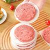 100Pcs 10cm Hamburger Patty Paper - Wax Papers to Separate Frozen Pressed Patties - 100 Burger for Burger Patty Paper