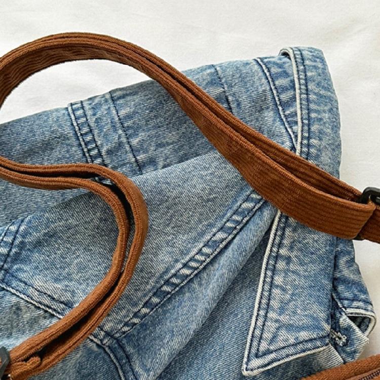 Modern Small Corduroy Crossbody Bag for Women Messenger Bag for Work Travel