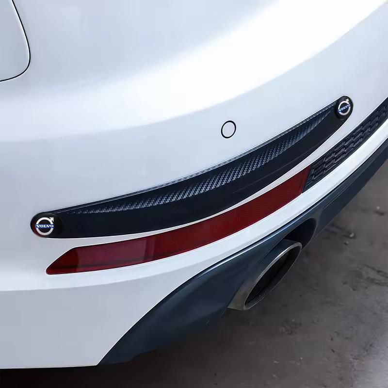 2Pcs Door/Bumper Protective Trim Scratch Protection Car Accessories For Volvo V90 EX30 EX90 C40 S40 S80L XC-Classic C70 CX70 T6