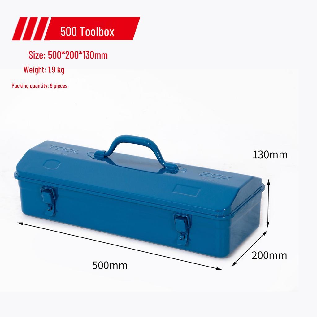 Industrial Grade Large Capacity Portable Toolbox with Multifunctional Storage for Automotive Repair