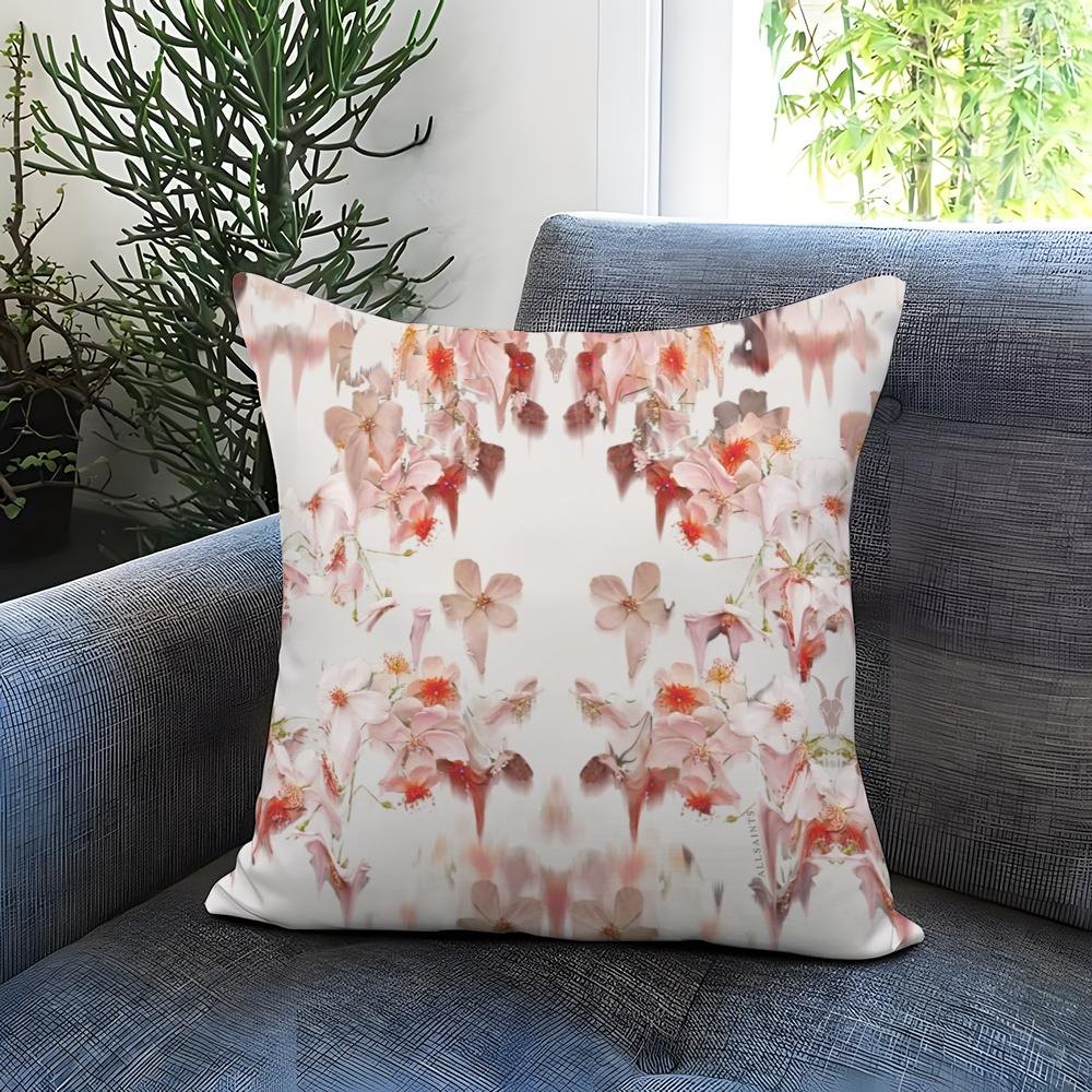 Klassische A-AllsaintsS Blumige Kissenhülle Bequeme Wendekissenhülle Ideal für Auto Sofa Schlafzimmer & Mehr