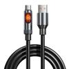 240W Super Fast Charging Type-C Cable with Smart Digital Display for Apple, Huawei, Honor