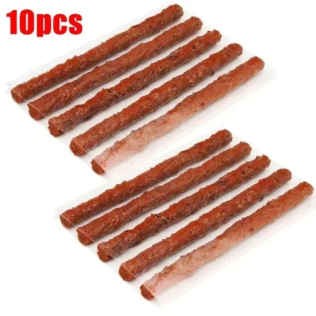 Car Tyre Tool Puncture Studding Plug Set Motorcycle Truck Vacuum Tire Repair Tool Kit with Rubber Strips Tubeless Repair Worldmu