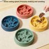 Prevent Choking Slow Eating Dog Bowl PP Material Pet Puzzle Feeder Pet Feeding Bowl  for Dog Cat
