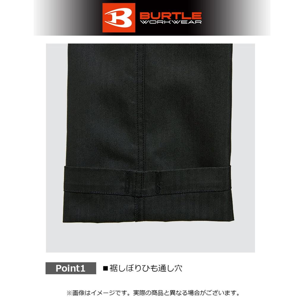 Burtle Cargo Pants Black LL 5512HB-35-LL