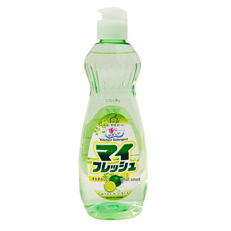 Japanese Rocket Dish Soap - Kitchen Cleaner & Degreaser for Fruits, Vegetables, and Tableware, 600ml.