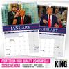 // Donald Trump - 2026 Wall Calendar - 210MM X 297MM (8.3 X 11.7 INCH)