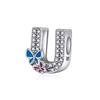 Charms Lettres Papillon Amour Perles Cuivre Convient Bracelet Fin Fabrication Bijoux DIY