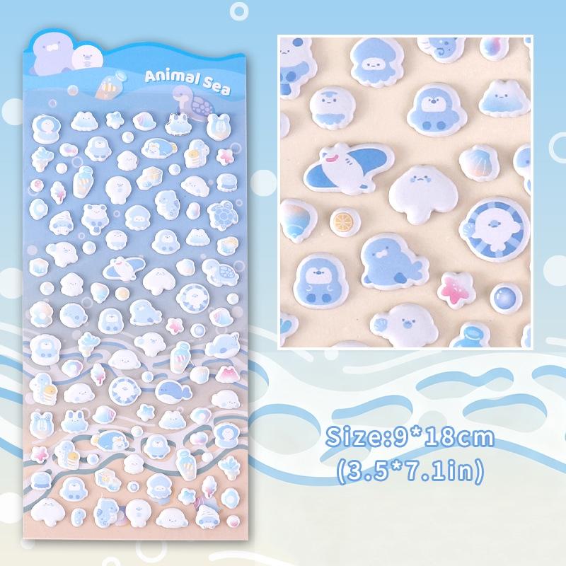 3D Stickers Bonbon Drop Seal Stickers Decorative 3D Sticker for DIY Phone Case Diary Scrapbook Laptop Decals Party Favors Gifts