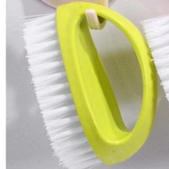 

Colorful Egg-shaped Multifunctional Shoe and Laundry Cleaning Brush зелёный