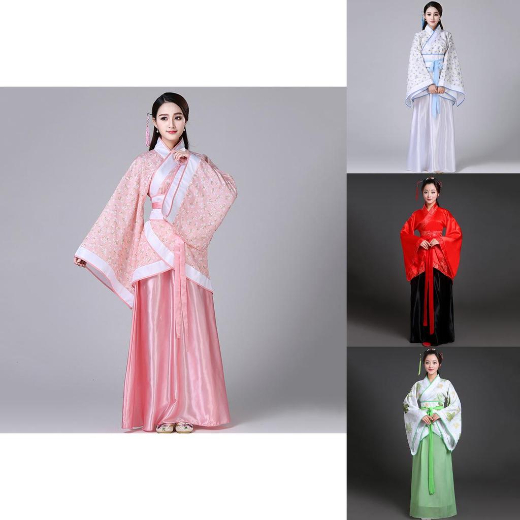 Breathtaking Tang Dynasty Dress For Women With Perfect Stitches In Vibrant Colors