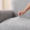 1 Seater Jacquard Club Chair Cover All-inclusive Tub Armchair Slipcovers Elastic Single Sofa Protective Case for Living Room Bar