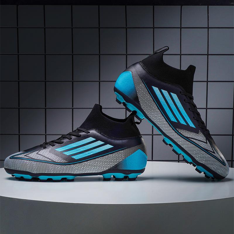 Fußballschuhe Herren und Damen Kinder Lange und Kurze Stollen Jugendtraining Fußballschuhe Studenten Erwachsene Rasen-Sneaker