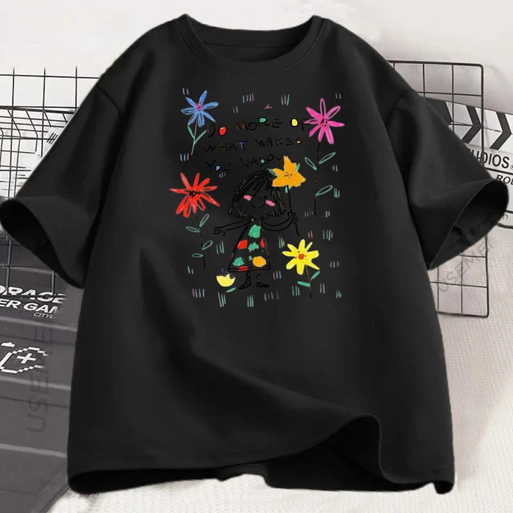 Inspirational Black Tees You Never Walk Alone and You Are Enough Prints for Positive Vibes Women Clothes T Shirts