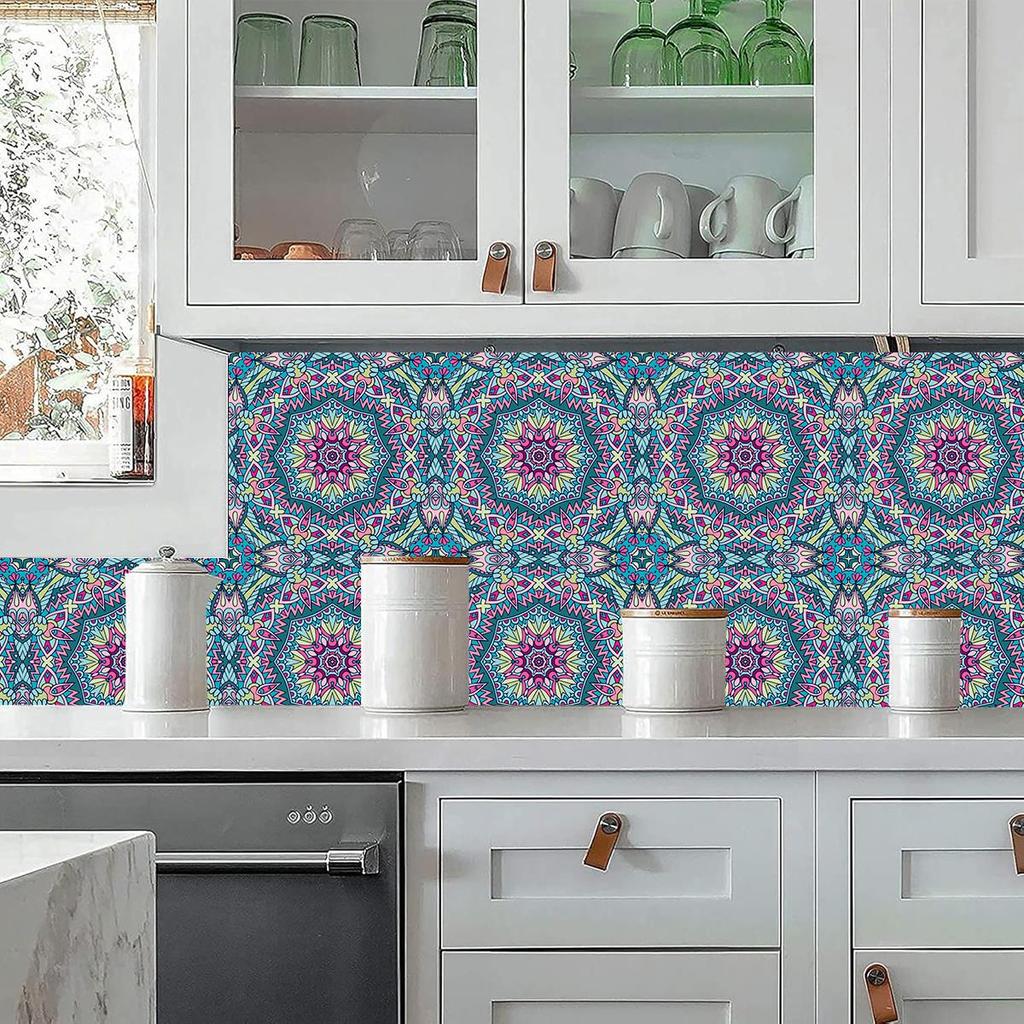 Waterproof Wall Stickers Posters Self-Adhesive Waterproof Wall Stickers Home Living Room Walls Kitchen Decoration Stickers